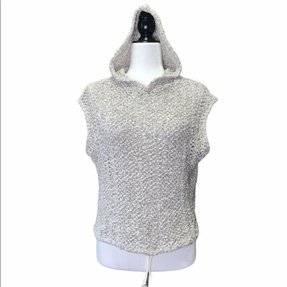 John + Jenn Hooded Chunky Knit Top - Picture 1 of 9